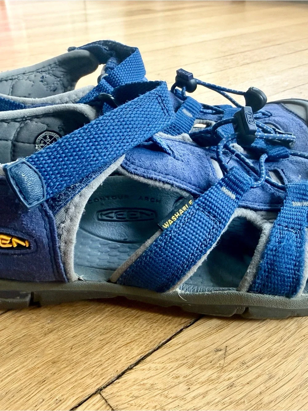 Keen Kids Navy Seacamp II CNX Closed Toe Sandals